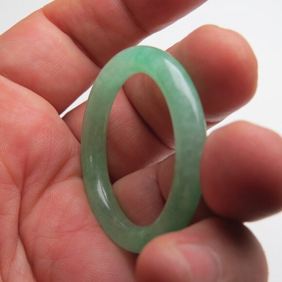 Natural Jade Baby bangle - Picture 3 of 4